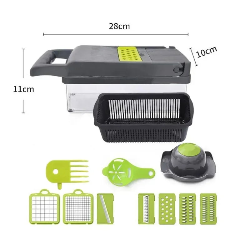 All in 1 Multifunctional Vegetable Chopper – Slicer, Dicer, Grater